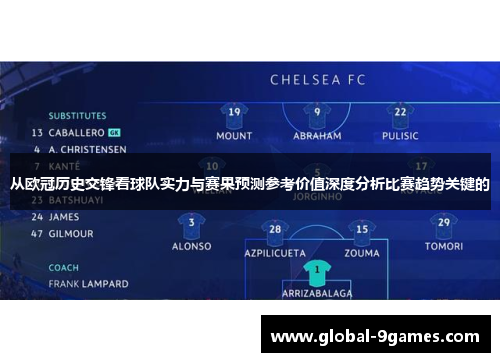 从欧冠历史交锋看球队实力与赛果预测参考价值深度分析比赛趋势关键的