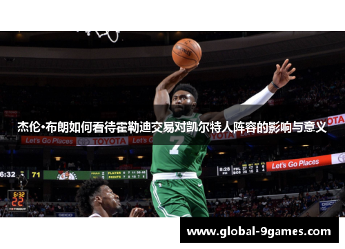 杰伦·布朗如何看待霍勒迪交易对凯尔特人阵容的影响与意义